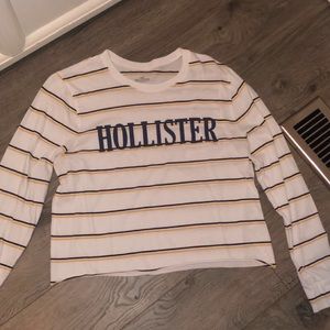 Hollister cropped shirt